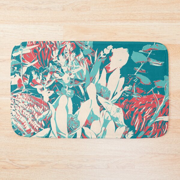 Item preview, Waratah Banksia Eucalyptus bouquet green orange designed and sold by blueidesign.