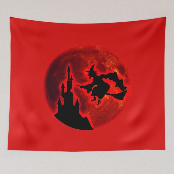 Item preview, Full moon with witch designed and sold by TakeTwo.