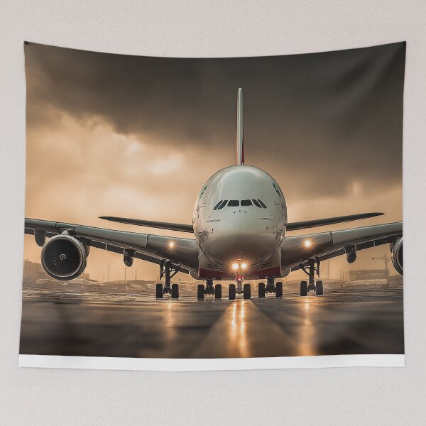 Artikelvorschau, Umsetzung des Farbschemas des Emirates Airbus A380 entworfen und verkauft von Skyframe Aviation.