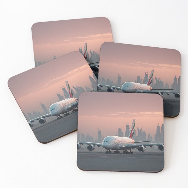 Item preview, Reflecting On The Signature Paint Of The Emirates A380 Aircraft designed and sold by Skyframe Aviation.
