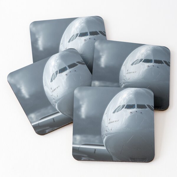 Item preview, Portraying The Graceful Build Symmetry Of The Emirates Airbus A380 designed and sold by Skyframe Aviation.
