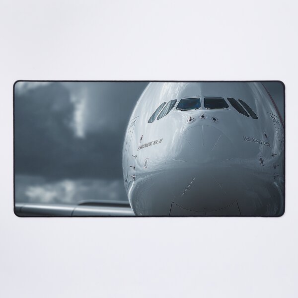 Item preview, Portraying The Graceful Build Symmetry Of The Emirates Airbus A380 designed and sold by Skyframe Aviation.