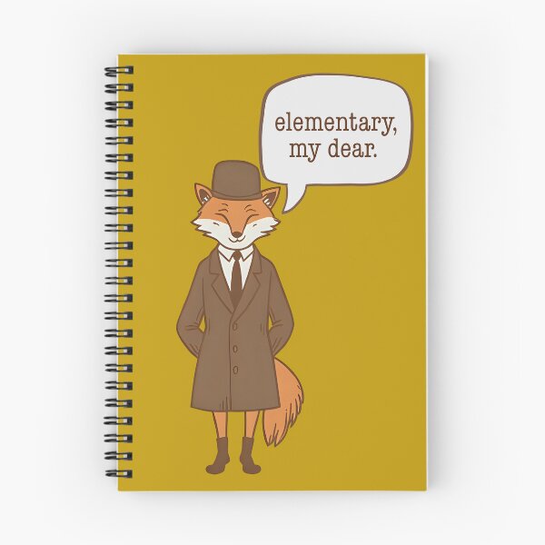Item preview, Elementary, My Dear Fox designed and sold by OffTheCuffPrints.