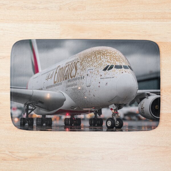 Item preview, Surveying The Detailed Emirates Branding Of The Emirates A380 Aircraft designed and sold by Skyframe Aviation.