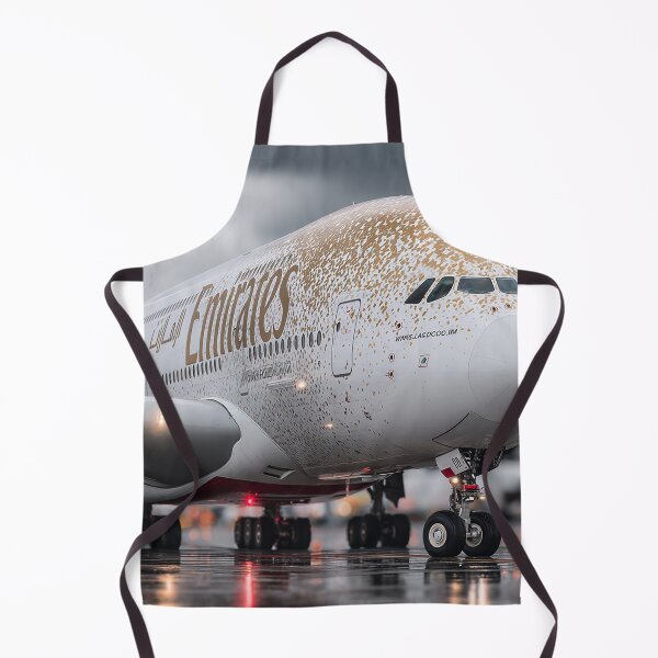 Item preview, Surveying The Detailed Emirates Branding Of The Emirates A380 Aircraft designed and sold by Skyframe Aviation.
