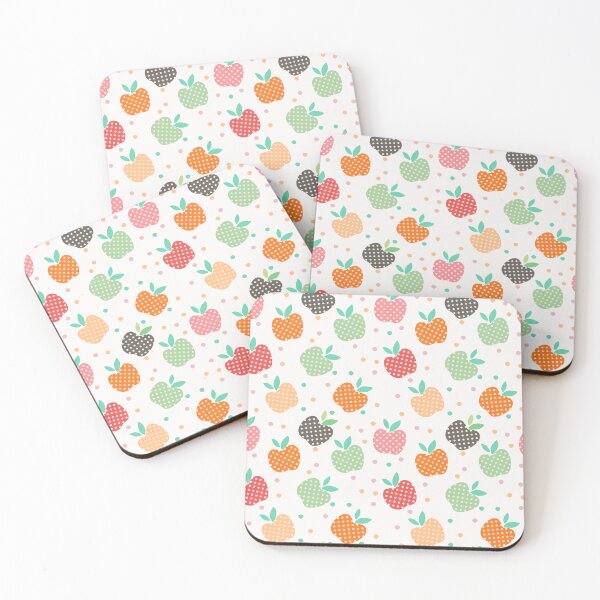 Artikelvorschau, Niedliches Polka Dot Apple Muster für Kinder entworfen und verkauft von FestivityFinds.