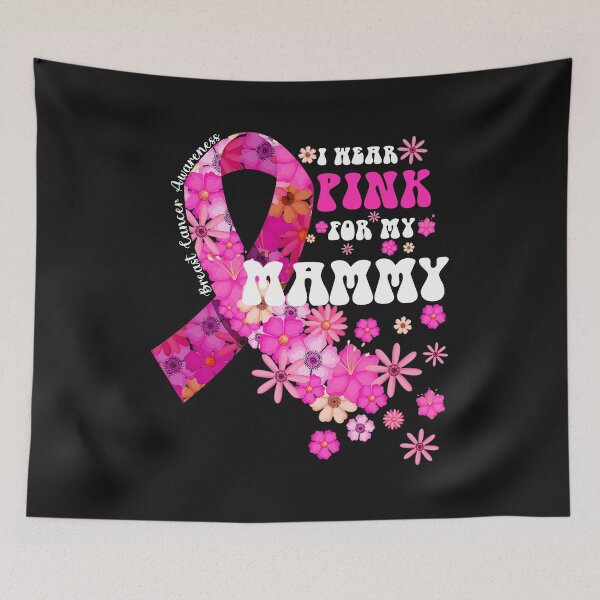 Item preview, Breast Cancer Awareness I Wear Pink For My Mammy designed and sold by cawtoon.