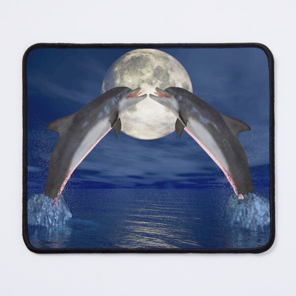 Item preview, Pink Dolphins designed and sold by Solitaire Parke.