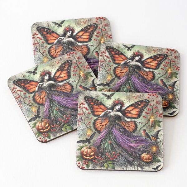 Item preview, The Crimson Winged Sorceress designed and sold by Dream Bloom Gallery.