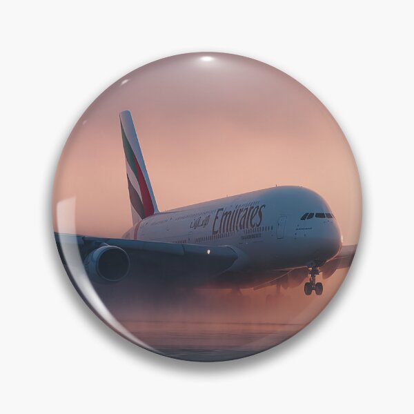 Item preview, Outlining The Signature Colour Scheme Of The Emirates A380 Jet designed and sold by Skyframe Aviation.