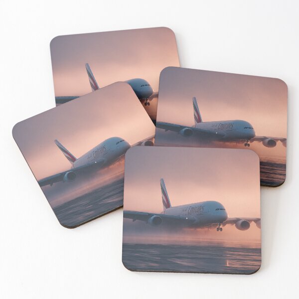 Item preview, Outlining The Signature Colour Scheme Of The Emirates A380 Jet designed and sold by Skyframe Aviation.