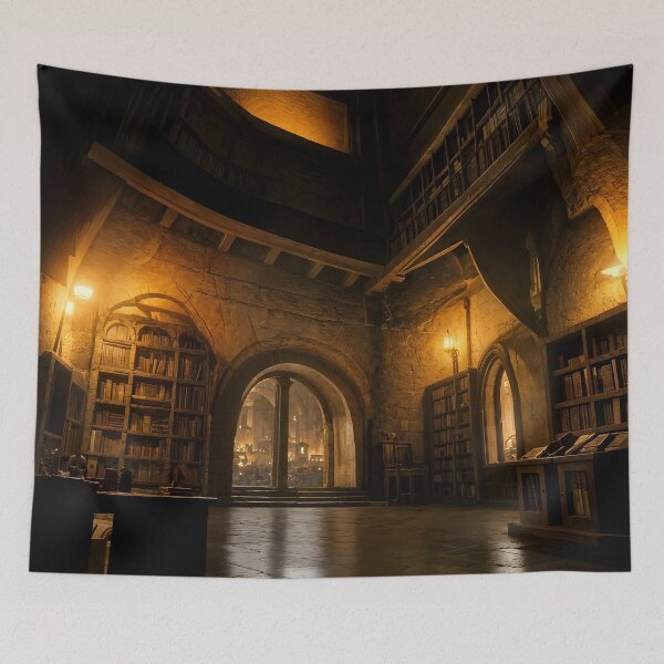 Item preview, Ancient Library designed and sold by worldimagine91.