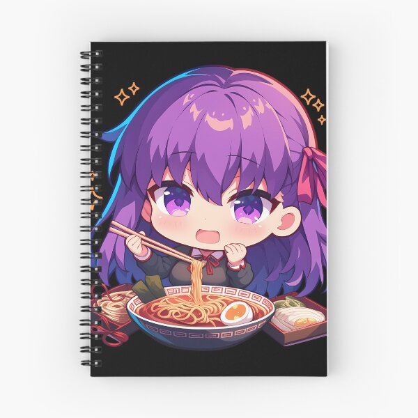 Item preview, Sakura Matou Fate Stay Night Anime Chibi Ramen designed and sold by Spraykart.