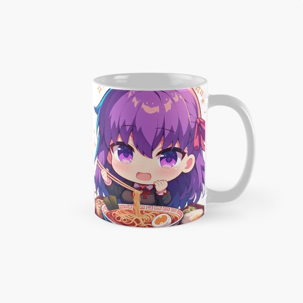Artikelvorschau, Sakura Matou Fate Stay Night Anime Chibi Ramen entworfen und verkauft von Spraykart.