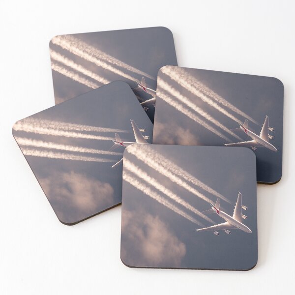 Item preview, Understanding The Crafted Jet Silhouette Of The Emirates A380 Jet designed and sold by Skyframe Aviation.