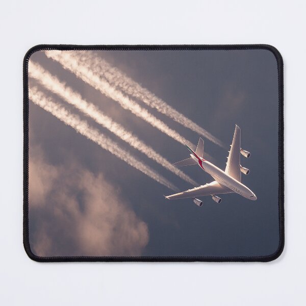 Item preview, Understanding The Crafted Jet Silhouette Of The Emirates A380 Jet designed and sold by Skyframe Aviation.