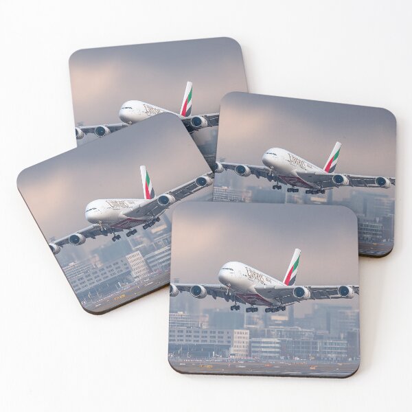 Item preview, Zooming In On The Subtle Air Intake Of The Emirates Airbus A380 designed and sold by Skyframe Aviation.