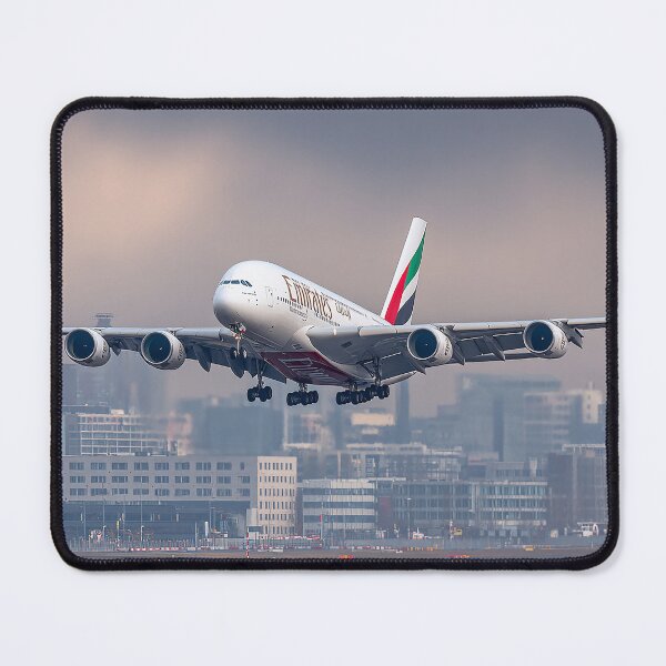 Item preview, Zooming In On The Subtle Air Intake Of The Emirates Airbus A380 designed and sold by Skyframe Aviation.