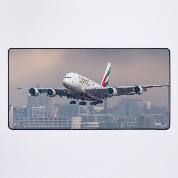 Item preview, Zooming In On The Subtle Air Intake Of The Emirates Airbus A380 designed and sold by Skyframe Aviation.