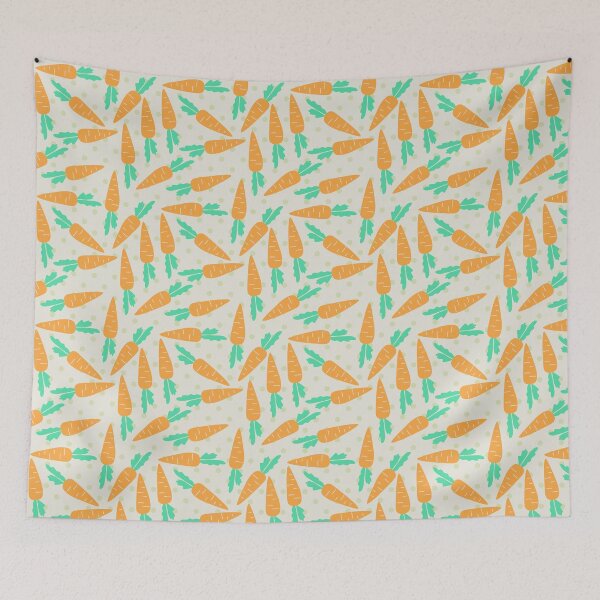 Item preview, Fun Carrot Pattern Apron designed and sold by FestivityFinds.