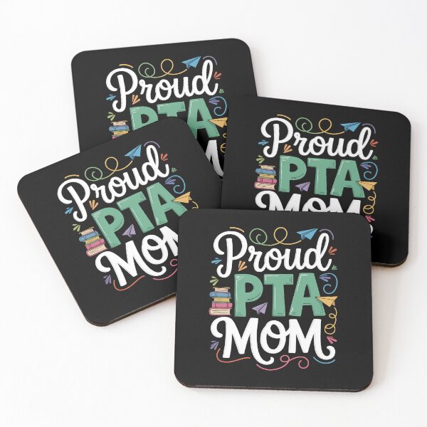 Item preview, Cute school supporter meeting matching women Proud PTA designed and sold by BakeryDozen.