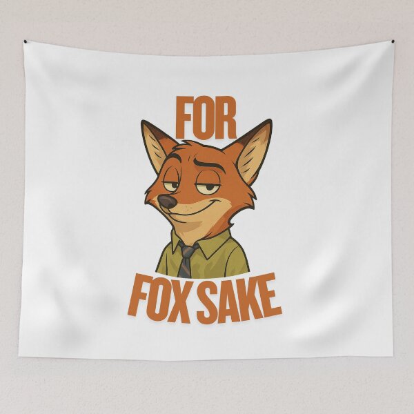 Item preview, For Fox Sake – Nick Wilde Inspired Zootopia Shirt designed and sold by Zippitydodads.