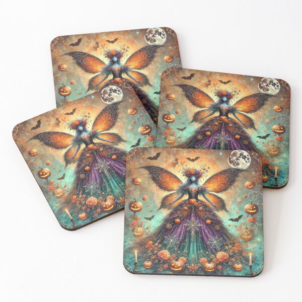 Item preview, The Pumpkin Veil Fairy designed and sold by Dream Bloom Gallery.
