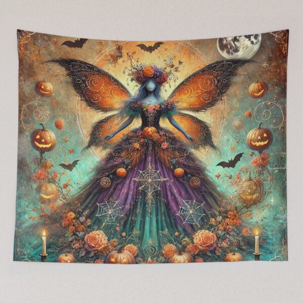 Item preview, The Pumpkin Veil Fairy designed and sold by Dream Bloom Gallery.