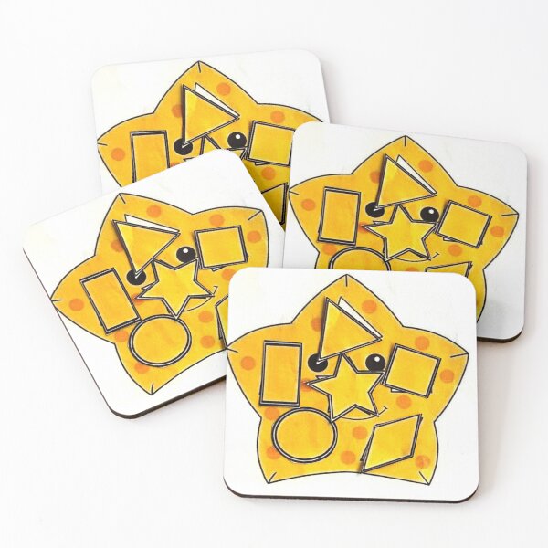 Item preview, Happy Star with Shapes designed and sold by DuMaxArt.