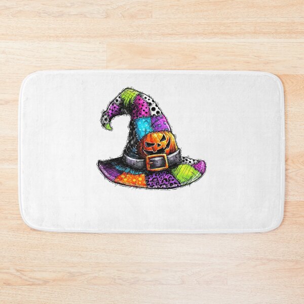 Item preview, Retro Halloween Patchwork Witch Hat designed and sold by Szilagyiflorian.