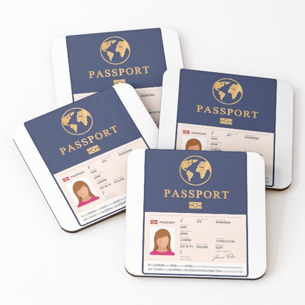 Item preview, Pasaportes estadounidenses designed and sold by HHQRHH.