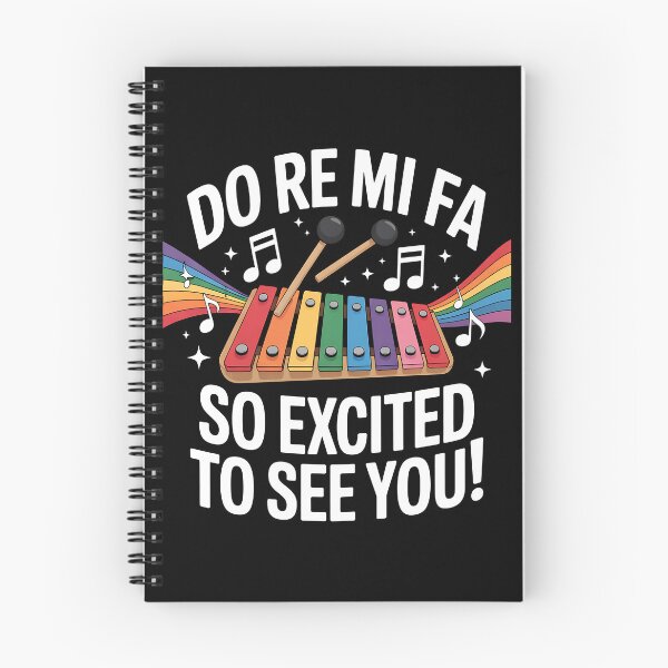 Item preview, Do Re Mi Fa So Excited To See You Music Teacher Xylophone designed and sold by BakeryDozen.