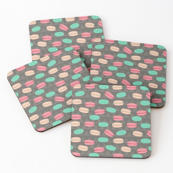 Item preview, Pastel Macaron Pattern Apron designed and sold by FestivityFinds.