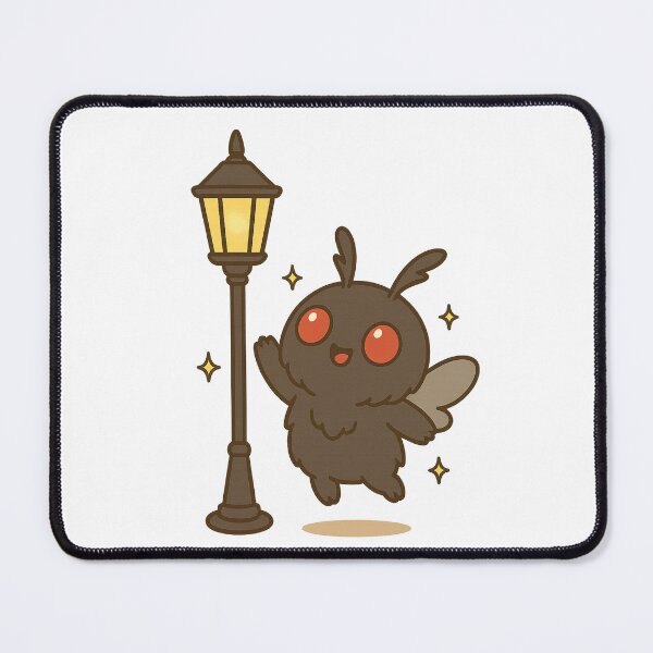 Item preview, Cryptid Cutie – Kawaii Mothman Lamp Meme Shirt designed and sold by LAN-Lord.