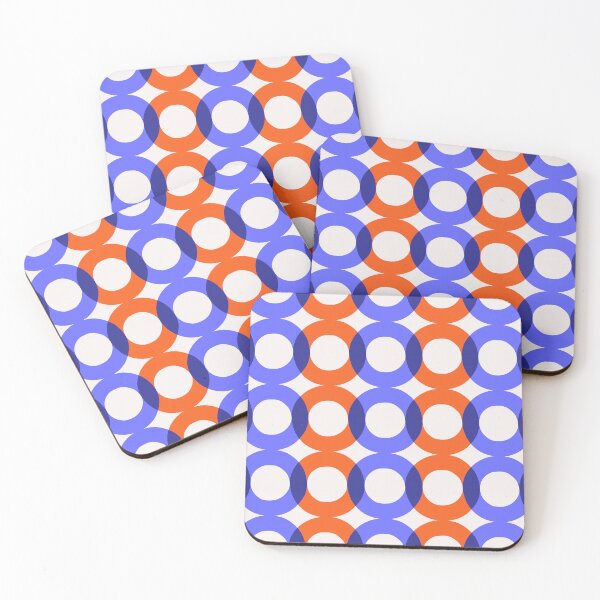 Item preview, FD 0003 C - Retro Circle Pop - Bold Geometric Pattern designed and sold by o finding Studio.