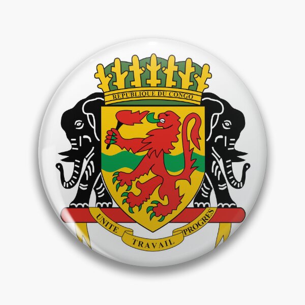 Item preview, national emblem seal of Congo, Kongo designed and sold by ak7sailor.