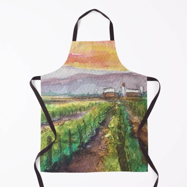 Item preview, Vineyard Sunset WC221128e-19 designed and sold by CSteenArt.