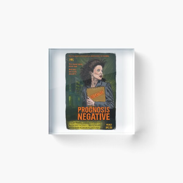 Item preview, Prognosis Negative Fake Movie Parody – 90s Sitcom Cult Design designed and sold by from here 2 mars.