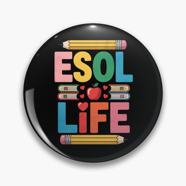 Item preview, ESL English Teacher and Language Art Teaching, ESOL Life designed and sold by BakeryDozen.