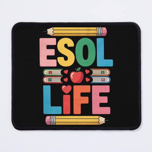 Item preview, ESL English Teacher and Language Art Teaching, ESOL Life designed and sold by BakeryDozen.