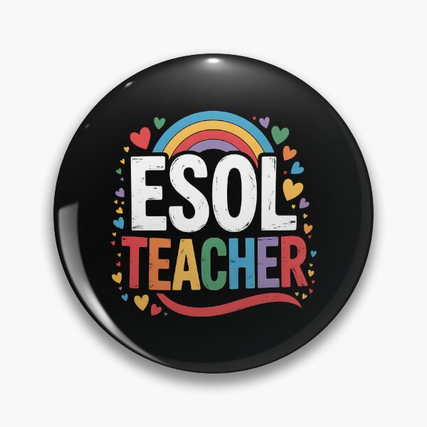 Item preview, ESOL Teacher, ELL English Language Art Teaching and ESL designed and sold by BakeryDozen.