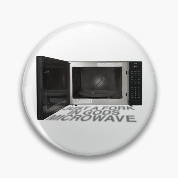 Item preview, Fork in gods microwave designed and sold by Lydia.Create.