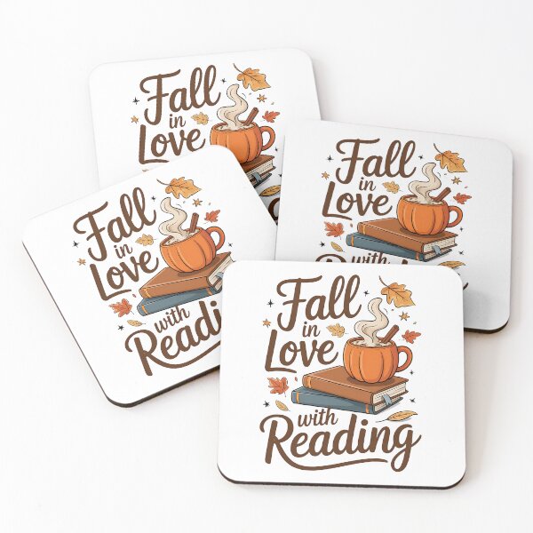 Item preview, Fall in Love with Reading Autumn Librarian Cute Book Lover designed and sold by BakeryDozen.