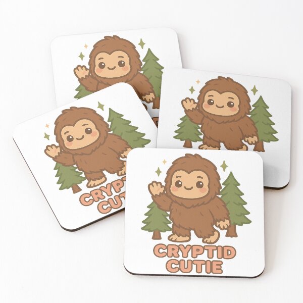 Item preview, Cryptid Cutie – Kawaii Bigfoot Forest Shirt designed and sold by LAN-Lord.