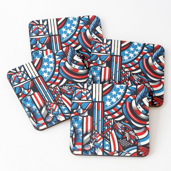 Item preview, Patriotic Red White And Blue American Pride Design designed and sold by Bliss Find And Design.