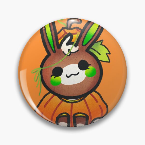 Item preview, Pumpkin Bunny - Seasonal - Halloween designed and sold by bunnyetc.