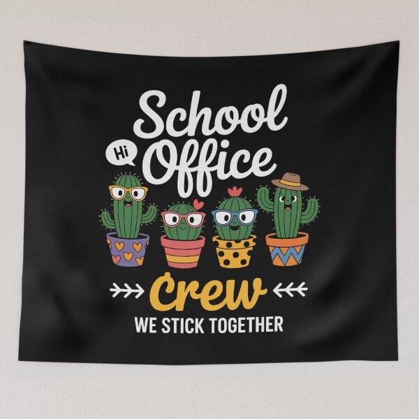 Item preview, School Office Crew We Stick Together designed and sold by Sunset4Bones.