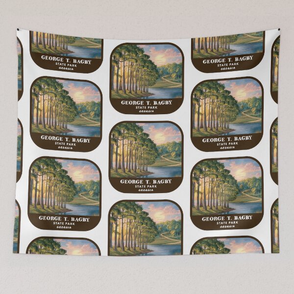 Item preview, Vintage George T. Bagby State Park (Georgia State Park) designed and sold by RabbitK.
