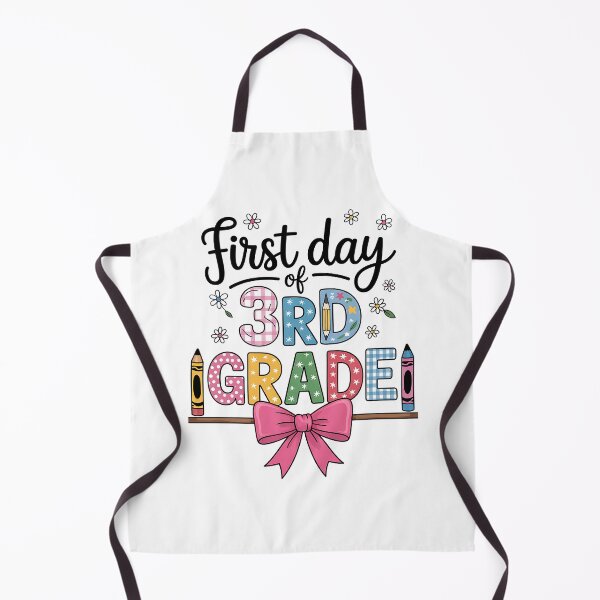 Item preview, First Day of 3rd Grade Teacher Girl Coquette Back to School designed and sold by BakeryDozen.