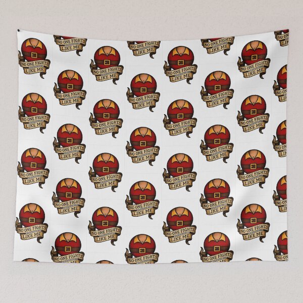 Item preview, No One Fights Like Me – Classic Tattoo Style Badge designed and sold by ClassroomInk.